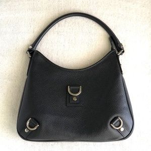 Gucci Black Leather Abbey Hobo Bag